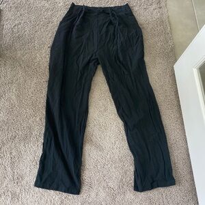 Black straight leg women’s work wear office pants